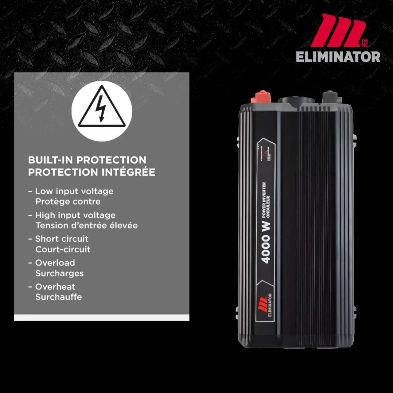 NEW MotoMaster Eliminator 4000W Power Inverter image indicator(10)