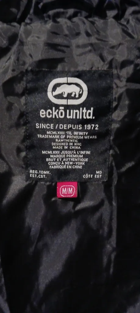 Ecko Unltd Camo Puffer Jacket - Size M image indicator(4)