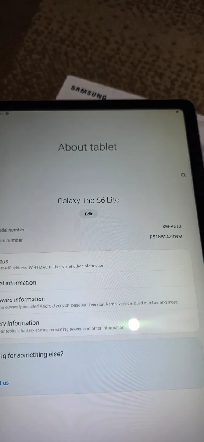Samsung Galaxy Tab S6 Lite (Pink) with Box image indicator(8)
