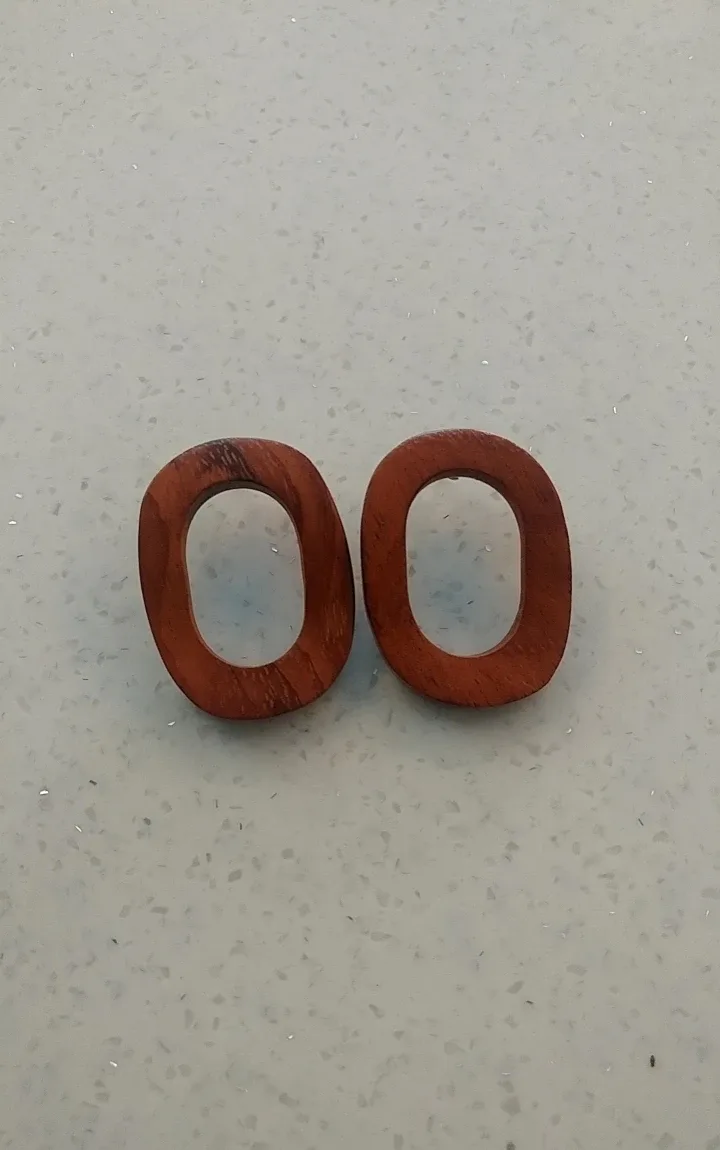Wood Earrings thumbnail