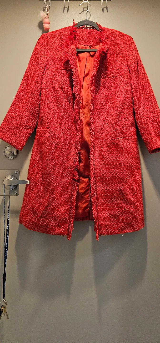 Red Tweed Coat image indicator(2)