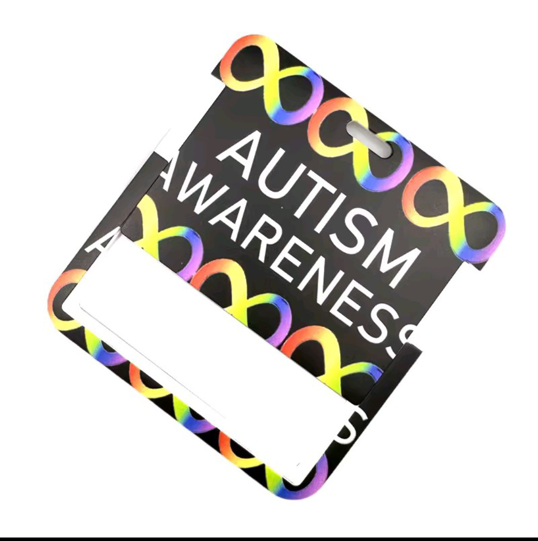 Autism Awareness Lanyard with ID Badge Holder - photo 3