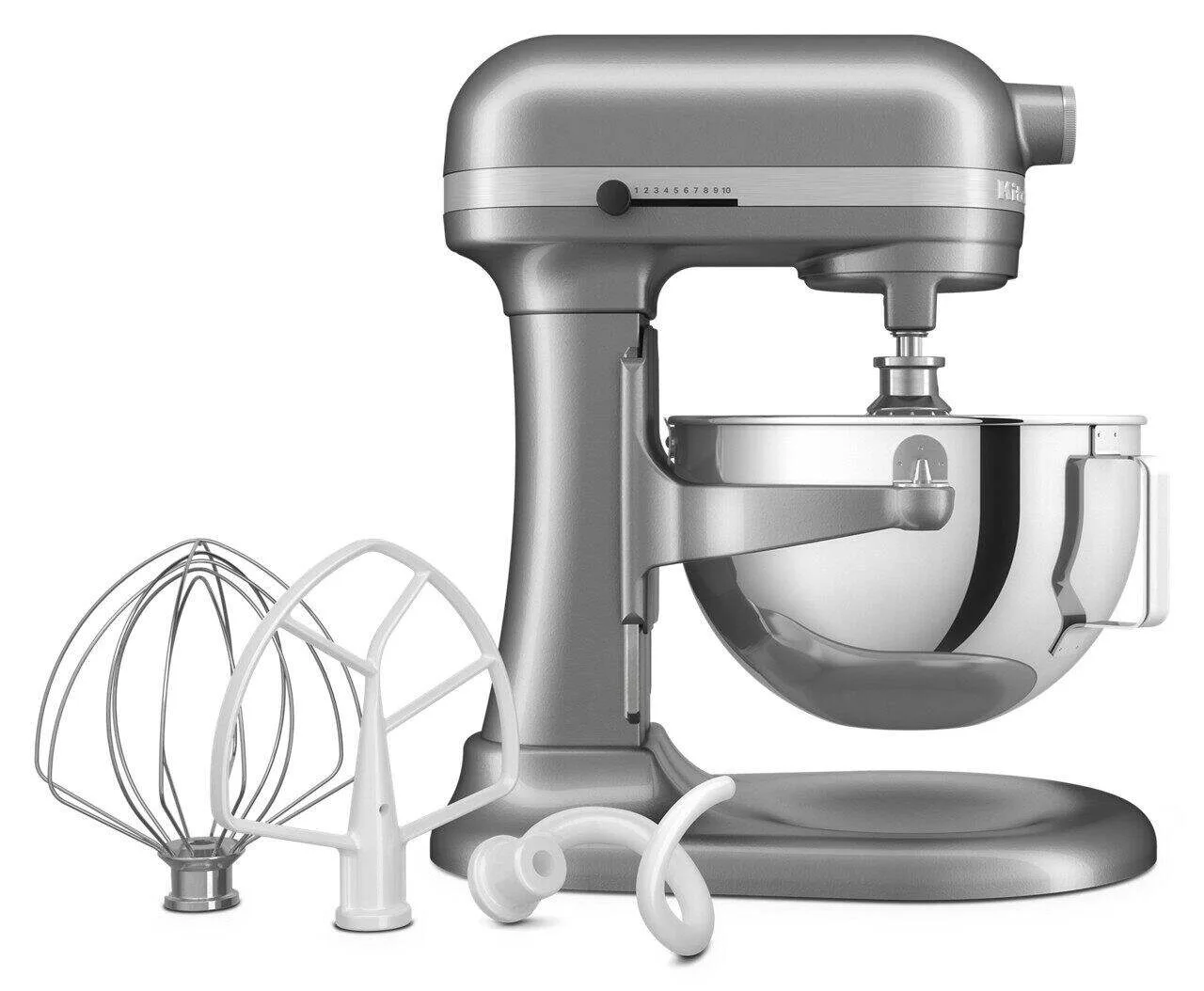NEW KitchenAid 5.5 Quart Bowl-Lift Stand Mixer Contour Silver image indicator(2)
