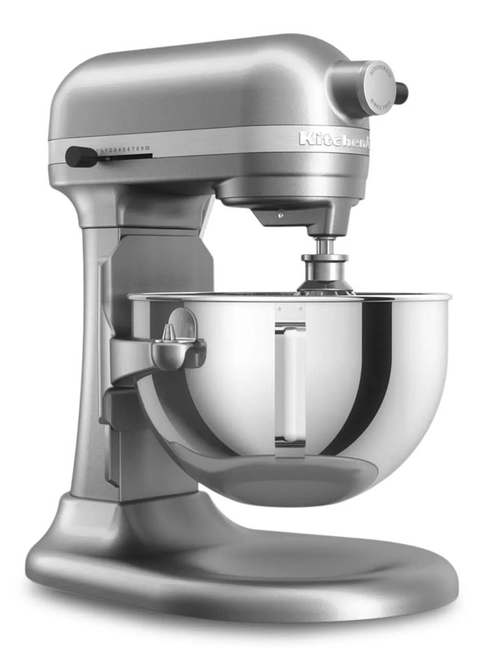 NEW KitchenAid 5.5 Quart Bowl-Lift Stand Mixer Contour Silver image indicator(8)