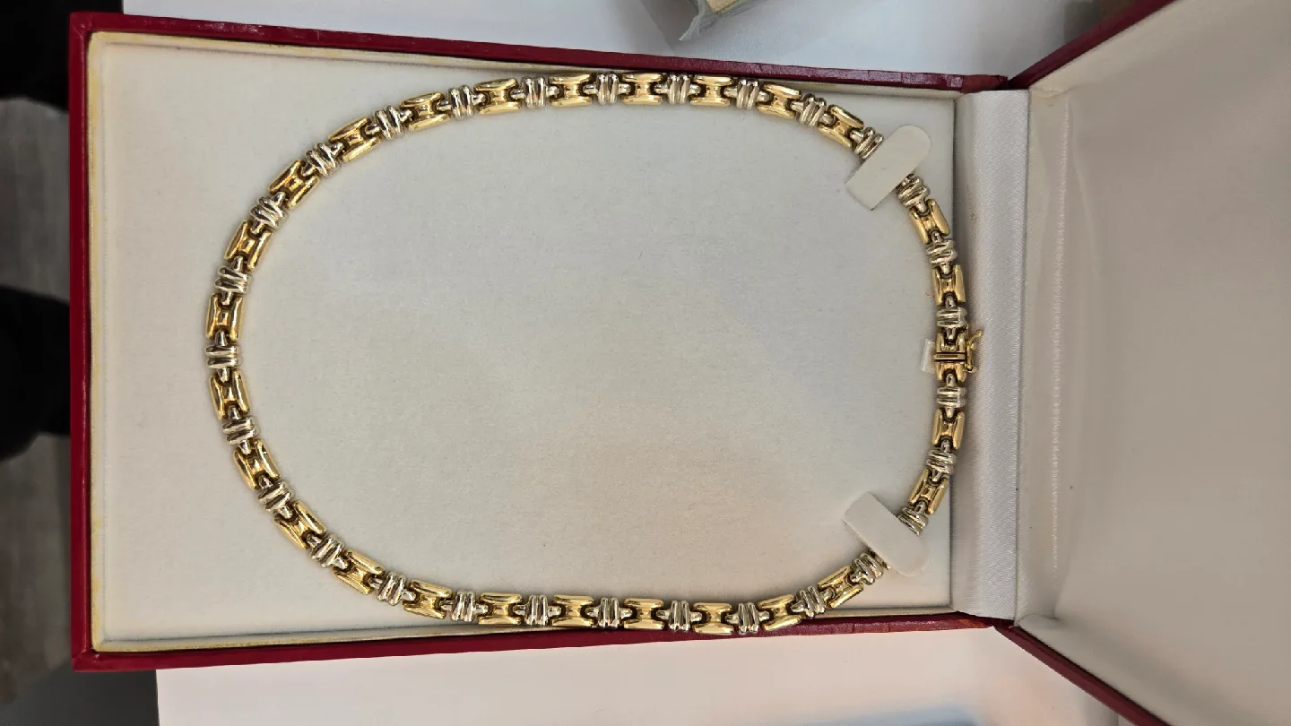 Gold Necklace - 750 Stamped