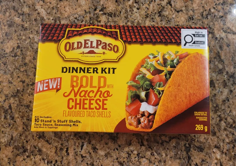 Old El Paso Bold Nacho Cheese Taco Dinner Kit thumbnail
