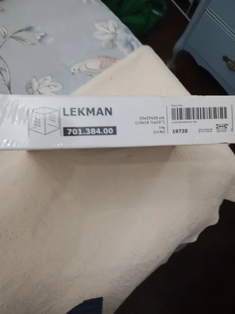 IKEA Lekman Storage Organizer Box - New! image indicator(2)