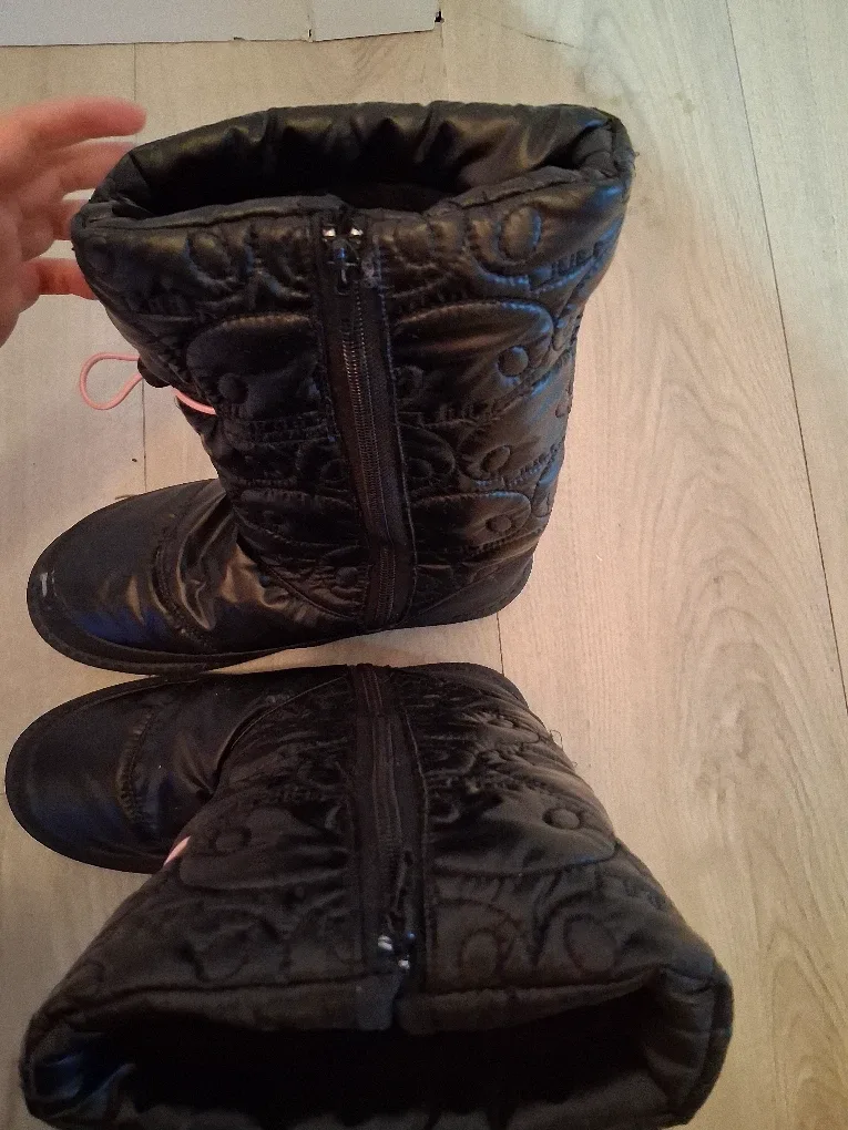 Kuromi Black Winter Boots image indicator(3)