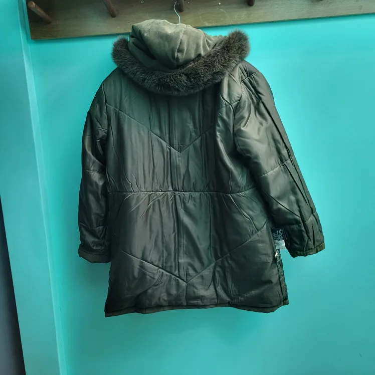 Tradition Olive Green Winter Coat XL image indicator(4)