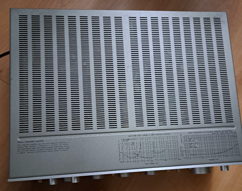 Vintage Technics SU-8077 Stereo Integrated Amplifier - photo 4