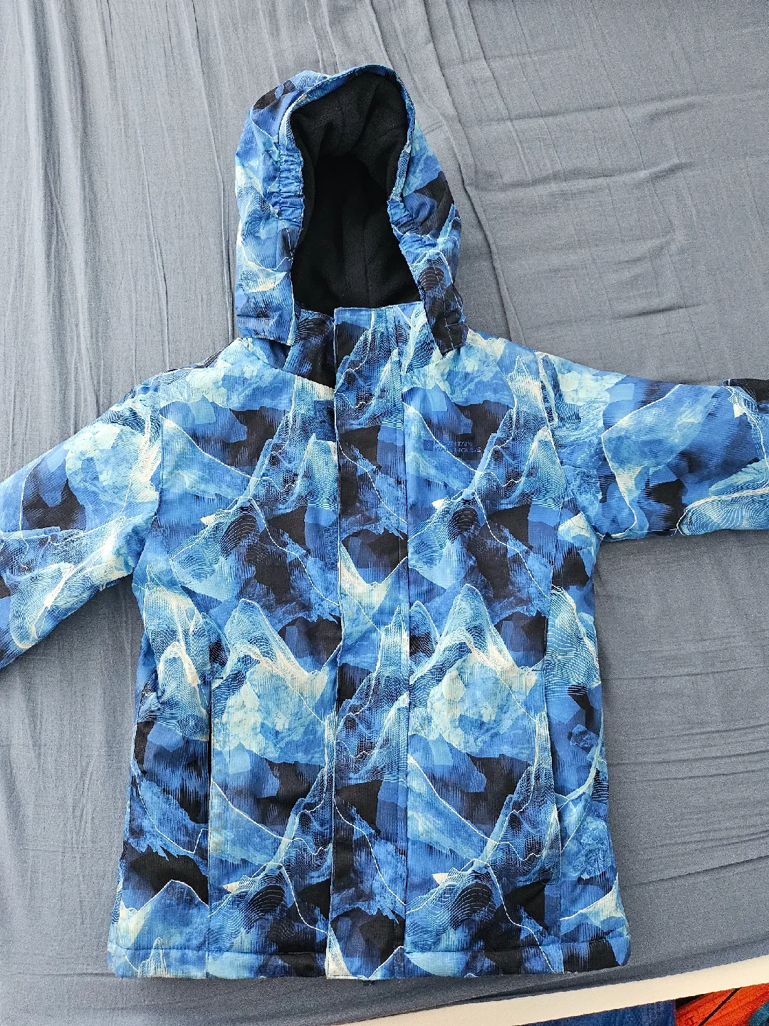Mountain Warehouse- Kids' Blue Patterned Winter Jacket