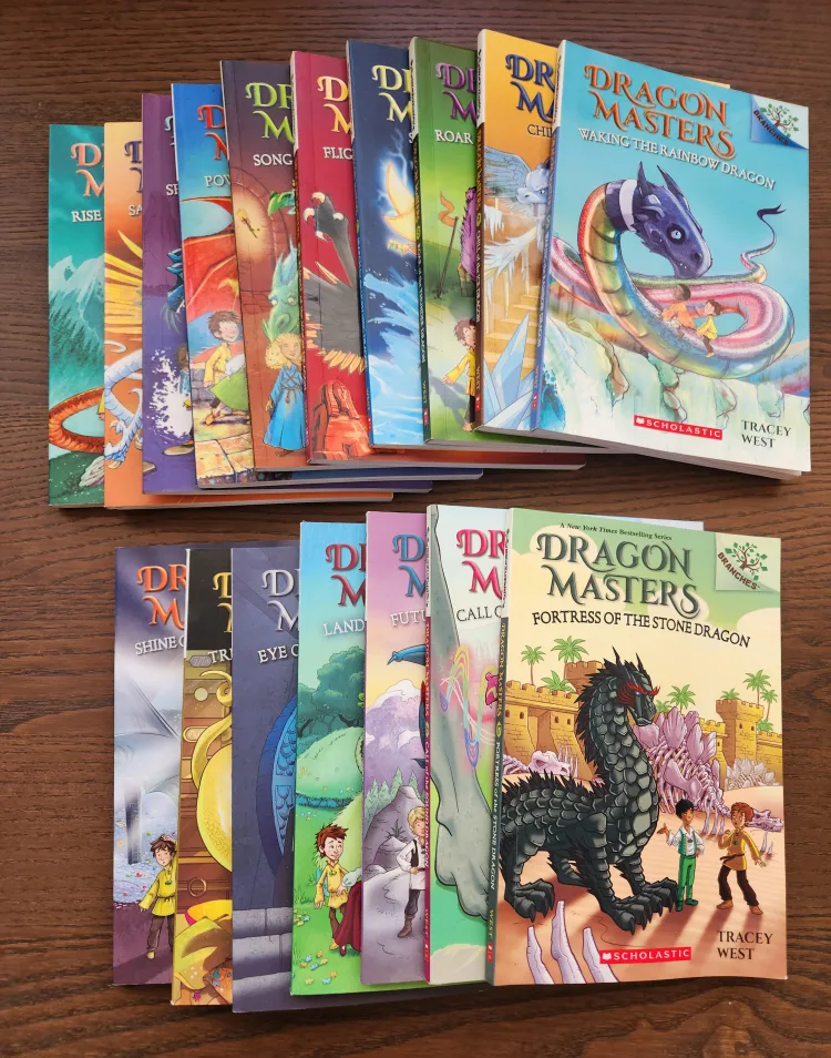 Dragon Masters books #1-17 thumbnail