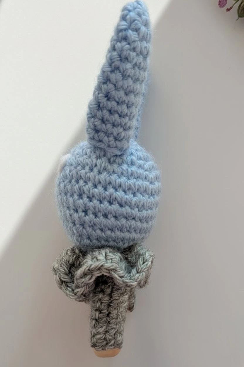 Handmade Crochet Bunny Rattle - Baby Toy - photo 2