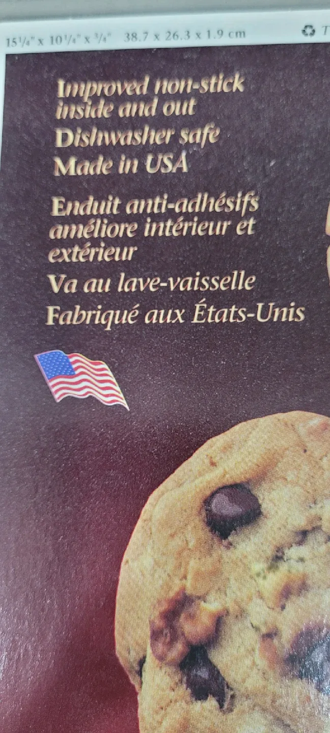 Baker's Secret Non-Stick Medium Cookie Pan image indicator(7)