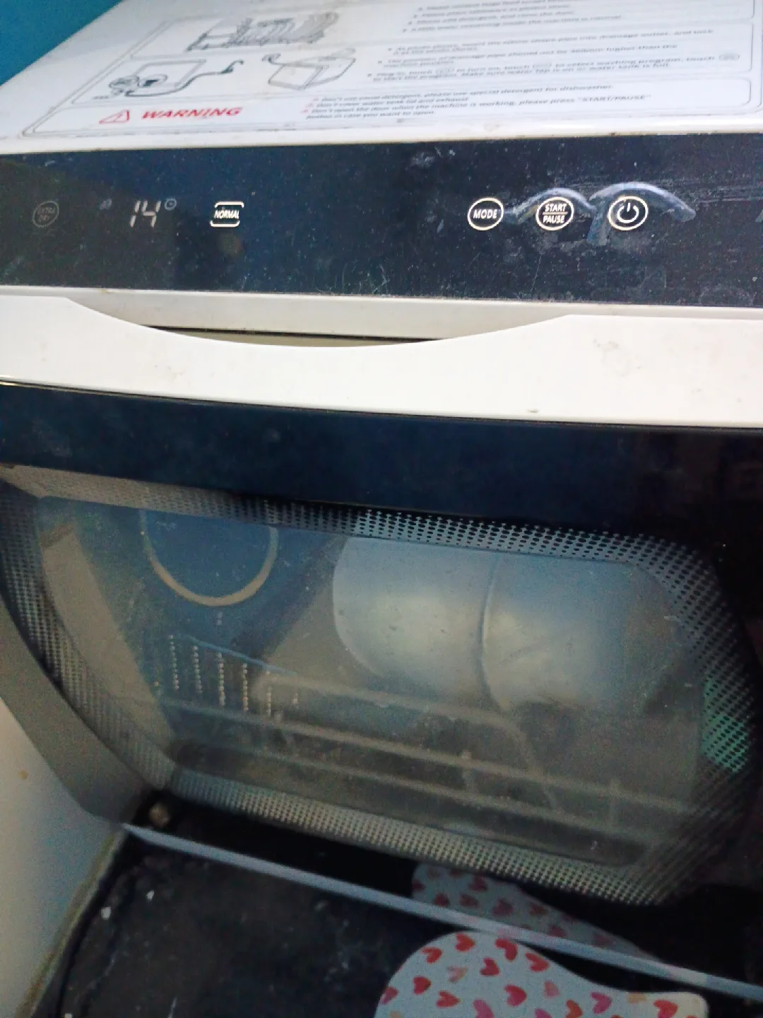 Airmsen countertop portable no connect dishwasher image indicator(2)