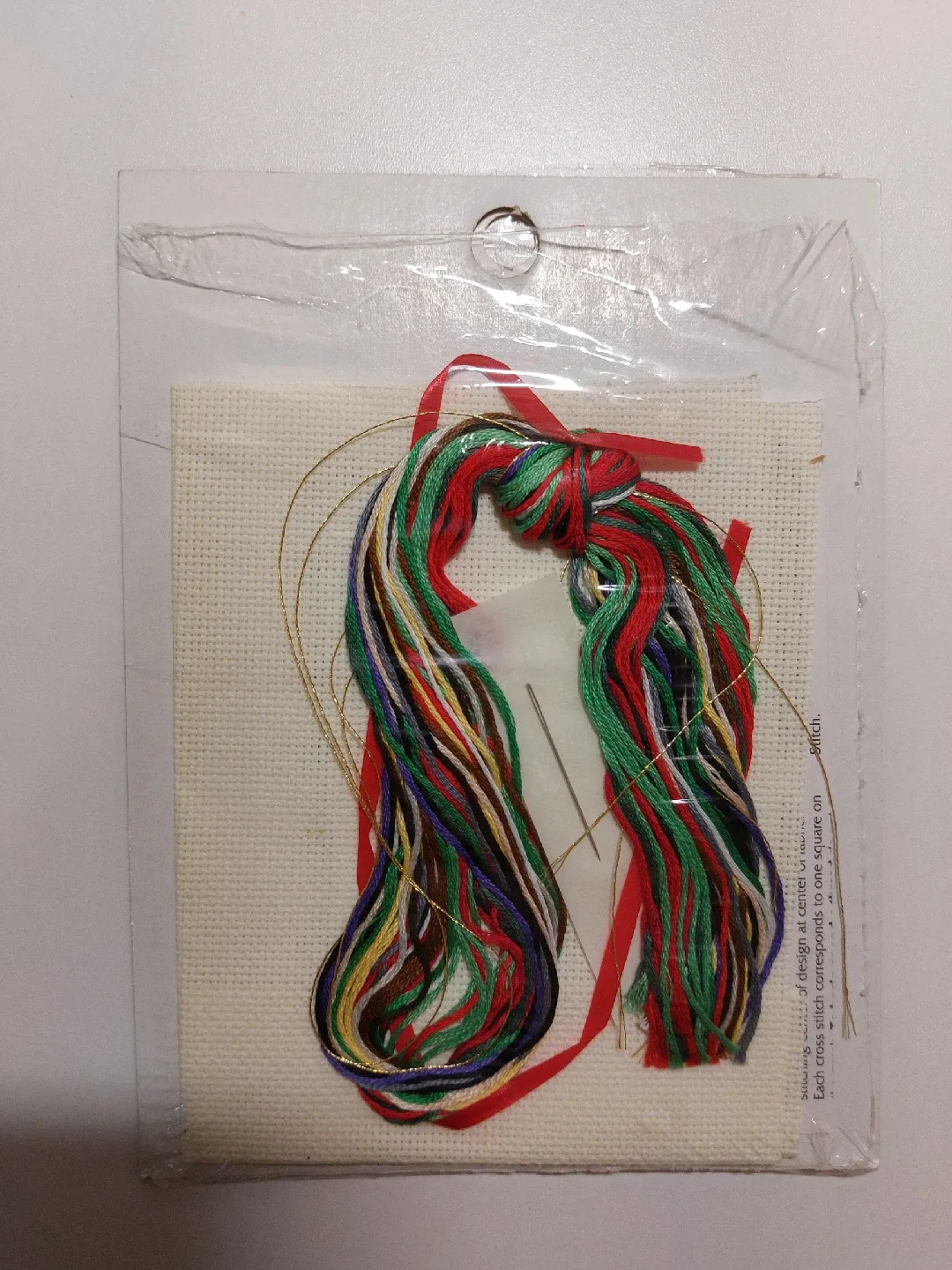 Christmas Traditions Santa with Tree Cross Stitch Kit image indicator(2)