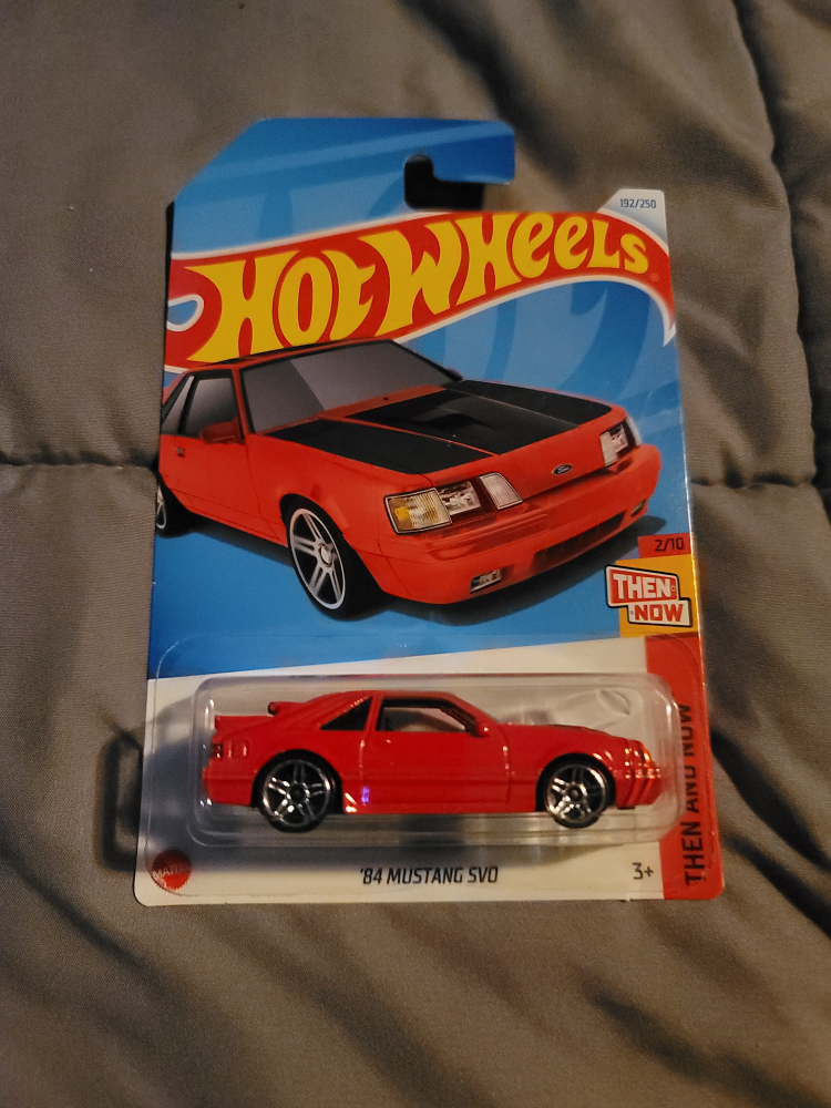 New Hot Wheels '84 Mustang SVO