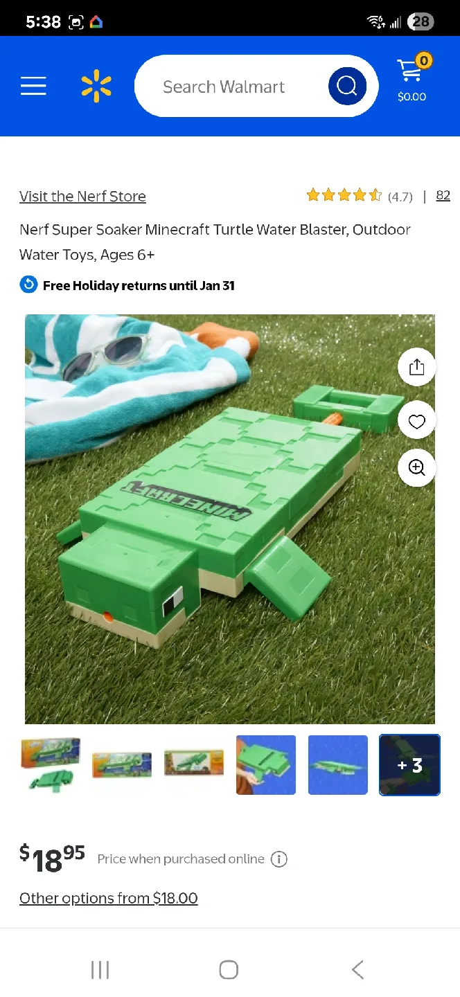 Nerf Super Soaker Minecraft water gun image indicator(6)