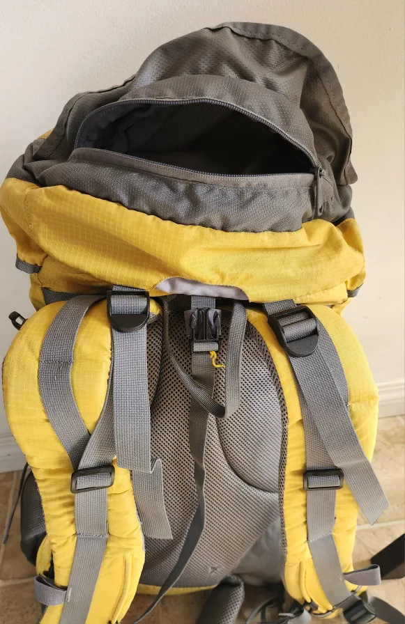 Wildcraft Rock & Ice 40 Backpack - Yellow/Grey image indicator(3)