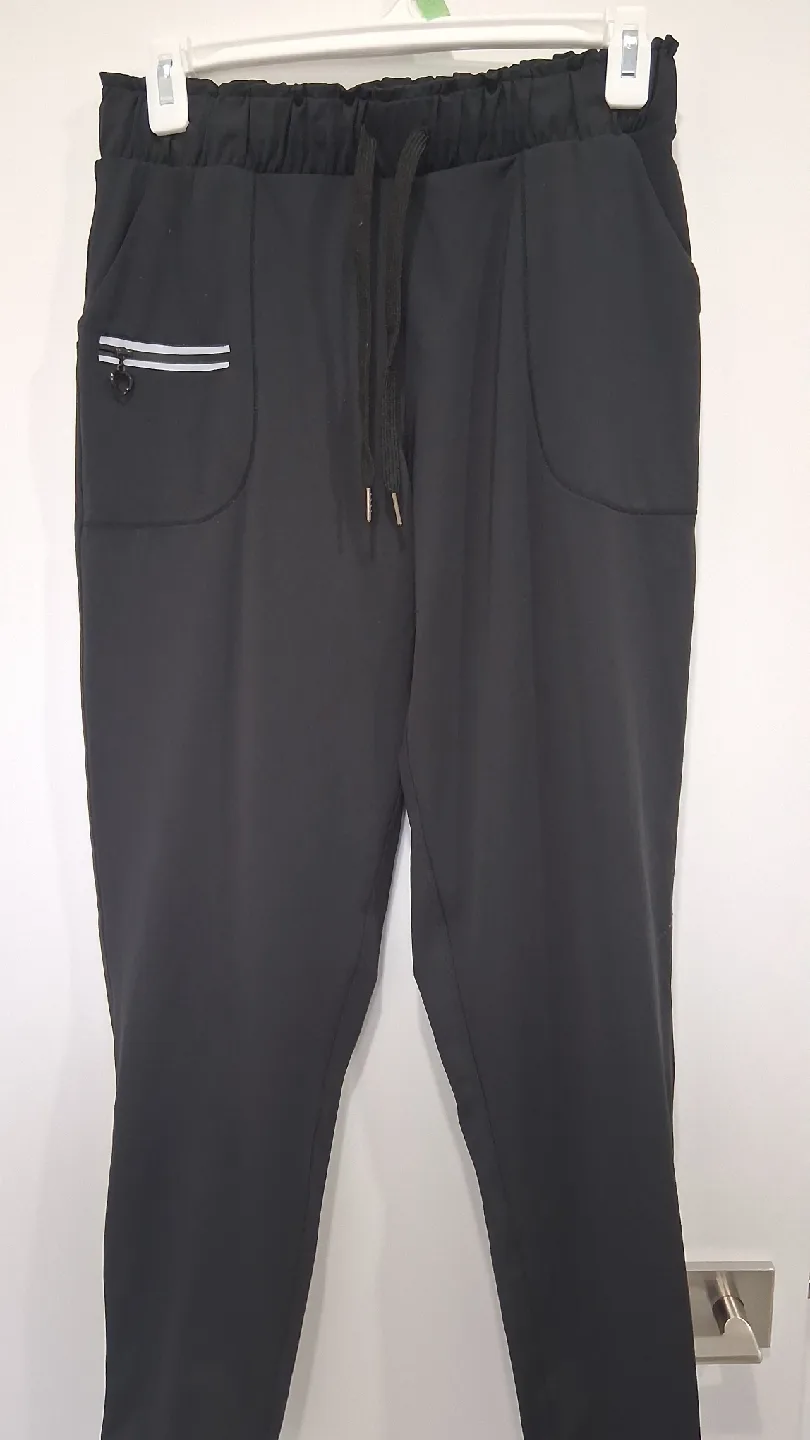 Black Jogger Pants - Size M thumbnail