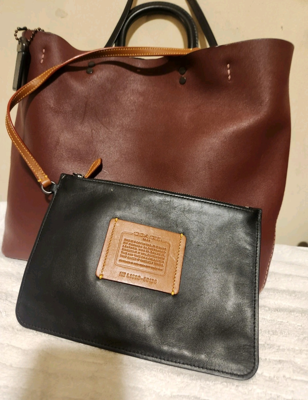Coach Rogue 1941 Whipstitch Handle - photo 4