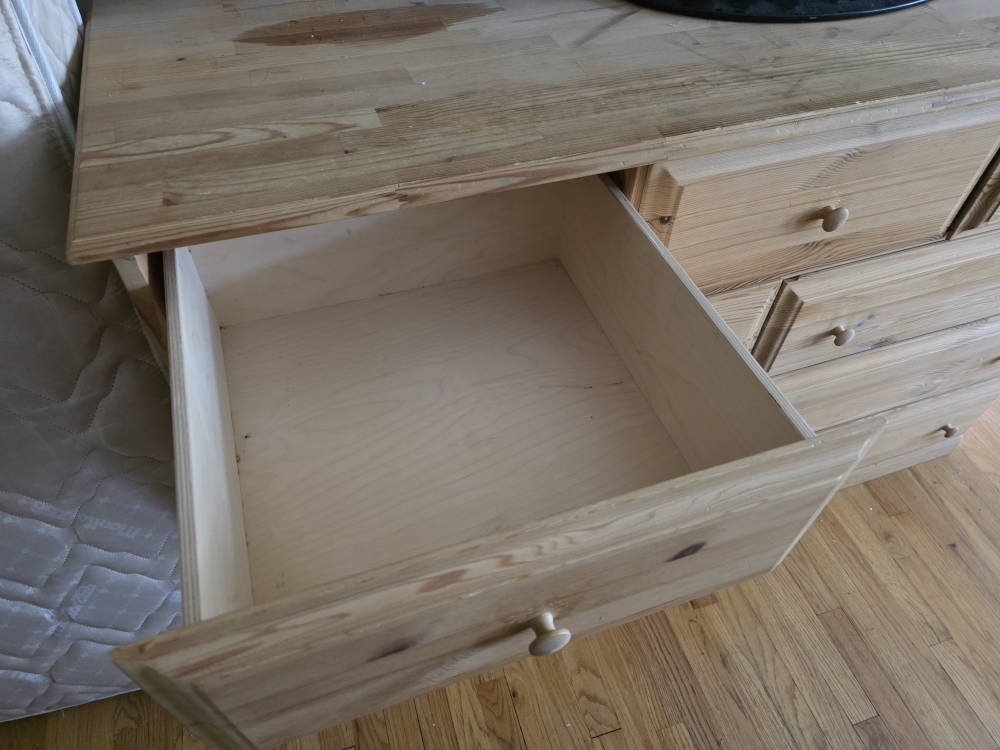 Wooden Dresser with 9 Drawers - photo 5
