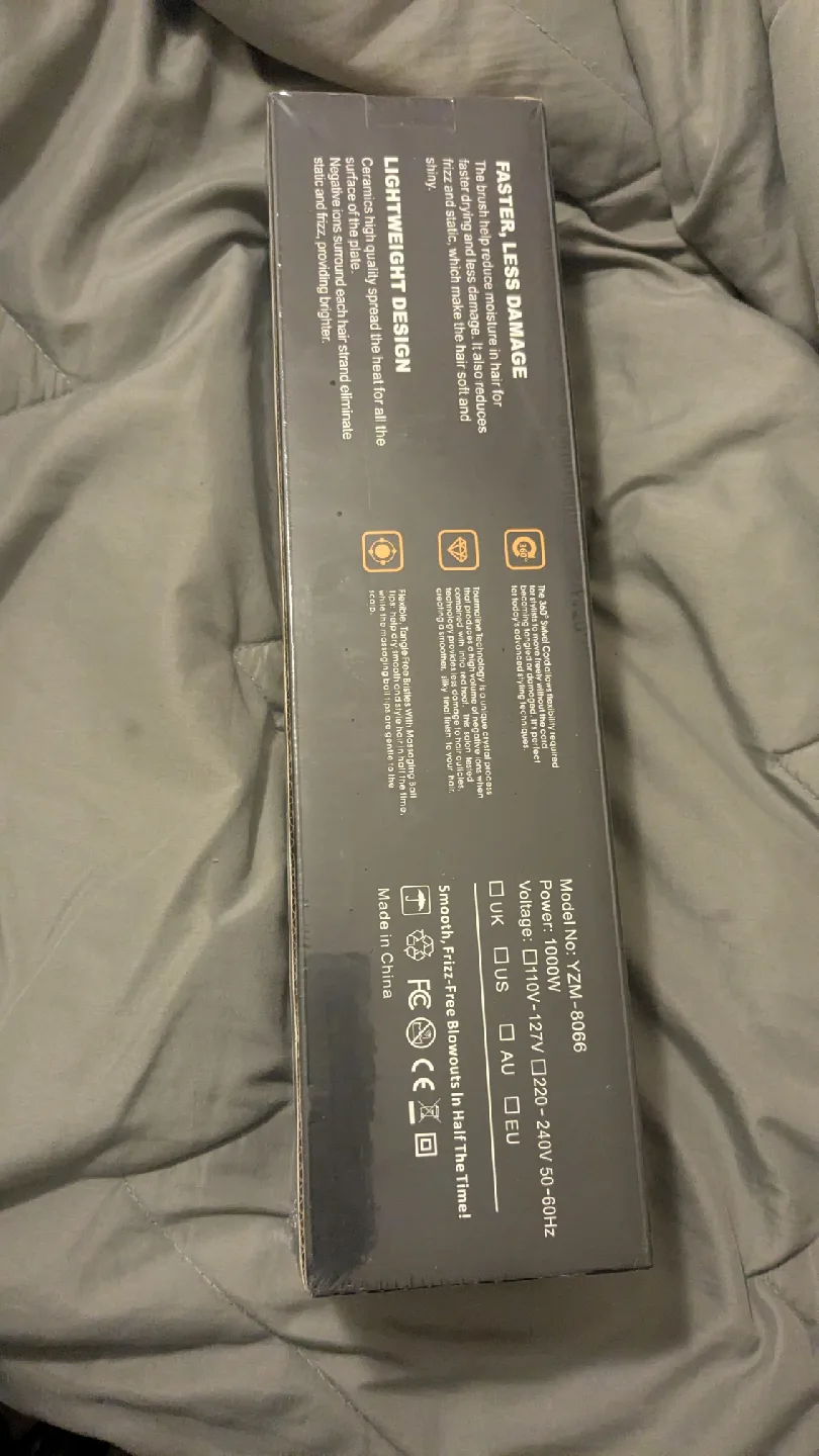 ✨ Hot Air Brush Hair Dryer & Styler – NEW in Box! ✨ image indicator(2)