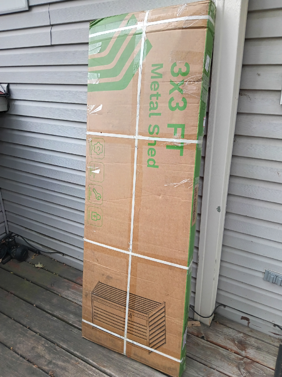 3x3 FT Metal Shed - New in Box!