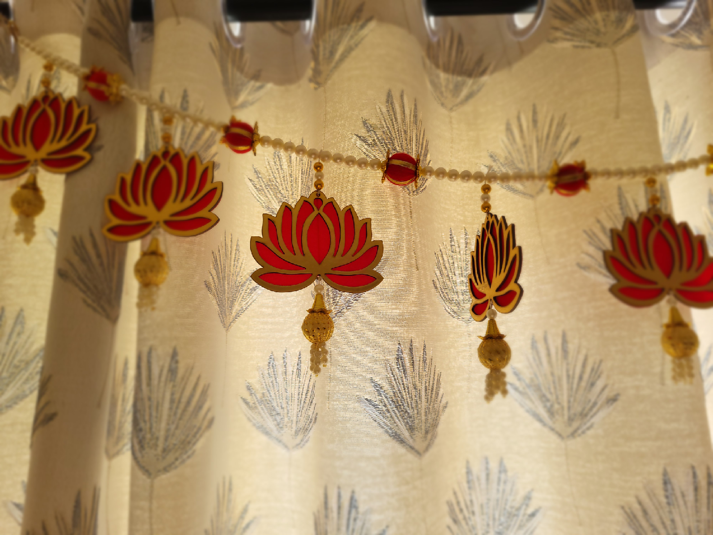 Lotus Garland Door/Wall Hanging - photo 4