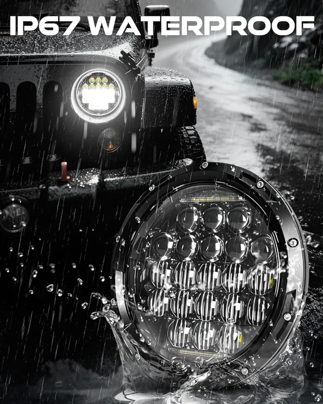 COWONE 130w 5D Lens 7 Inch LED - photo 5