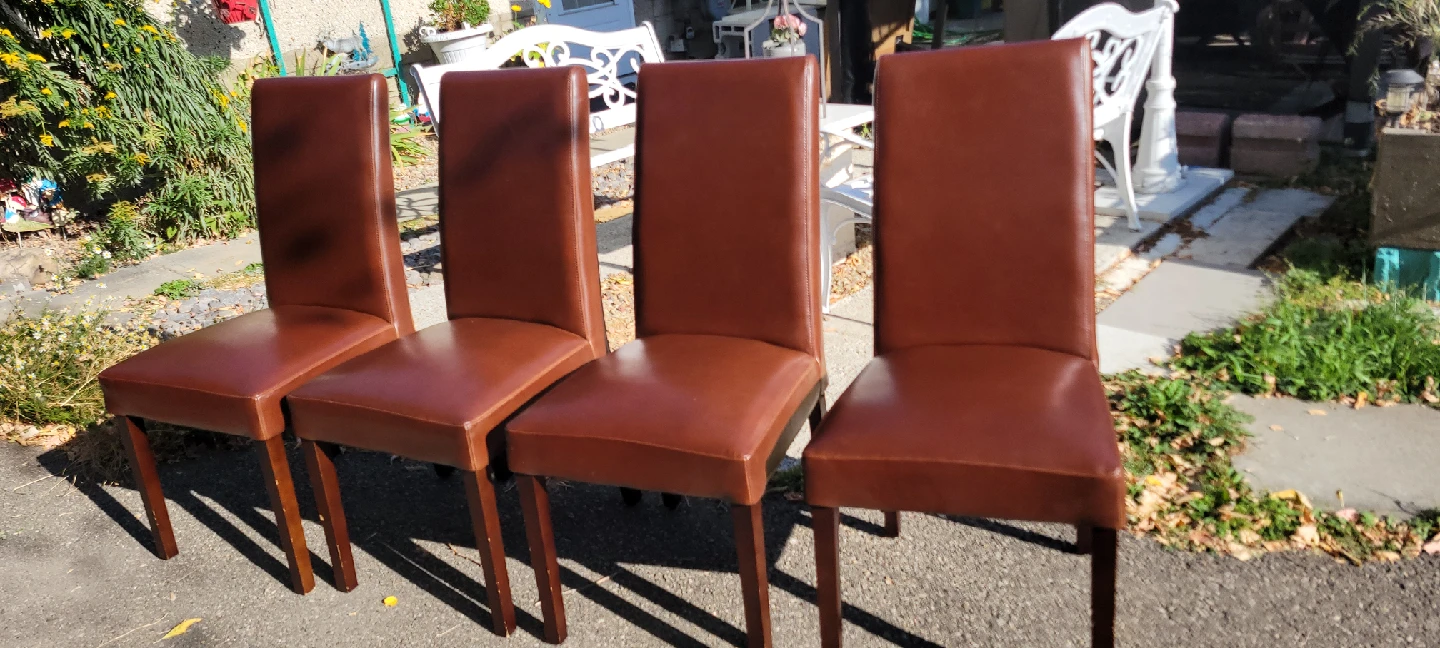 Dining Table with 4 Chairs & Bench - photo 2
