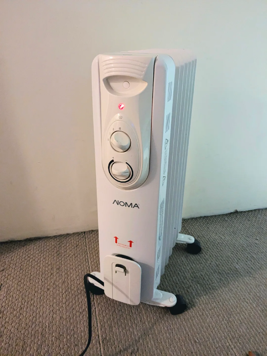 Noma oil-filled space heater thumbnail
