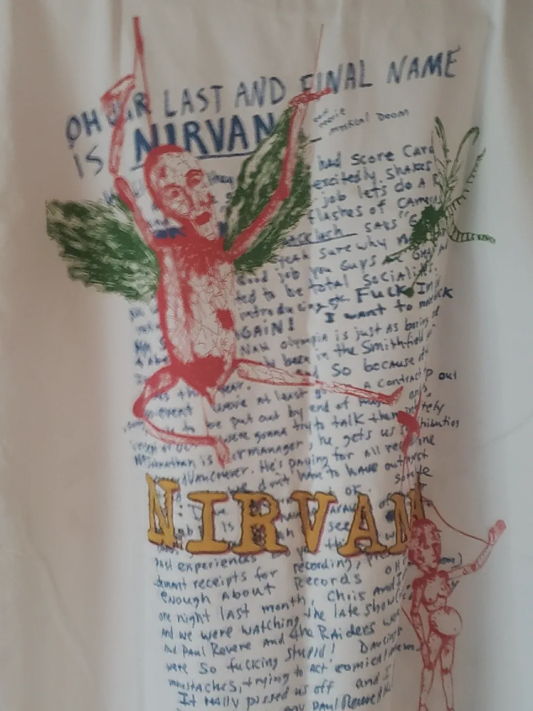 Rare! Asian Import Nirvana Graphic Tee - XL image indicator(5)
