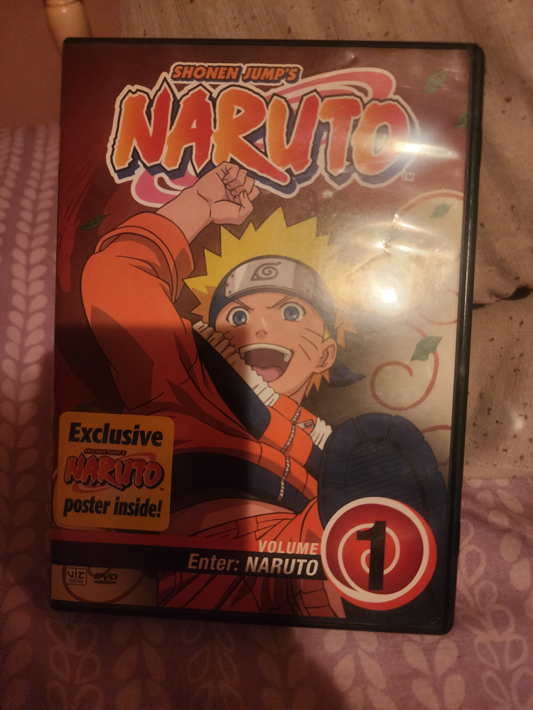Naruto - Enter: Naruto, Volume 1 DVD + Squirrel hat CASH ONLY - photo 3