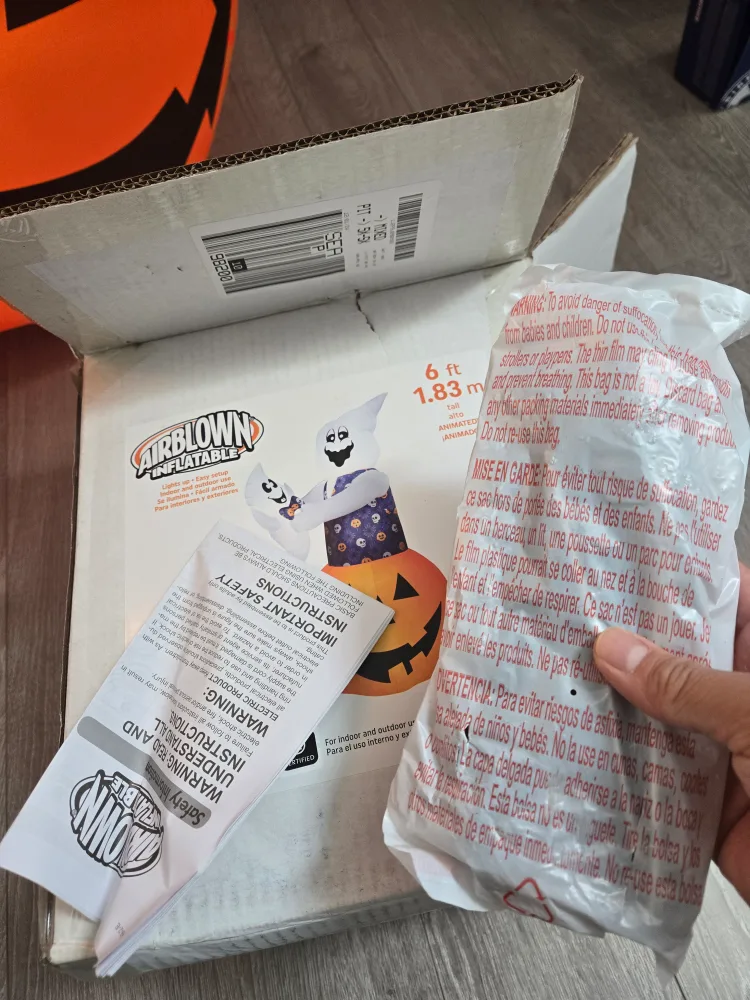 Gemmy halloween inflatables animatronic 6 ft image indicator(5)