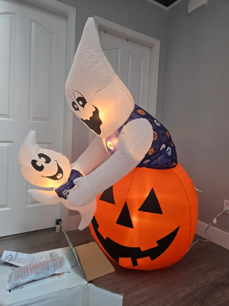 Gemmy halloween inflatables animatronic 6 ft image indicator(9)