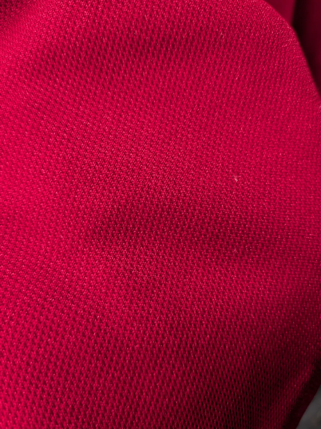 Canada Athletics Red Jersey sz LG image indicator(8)