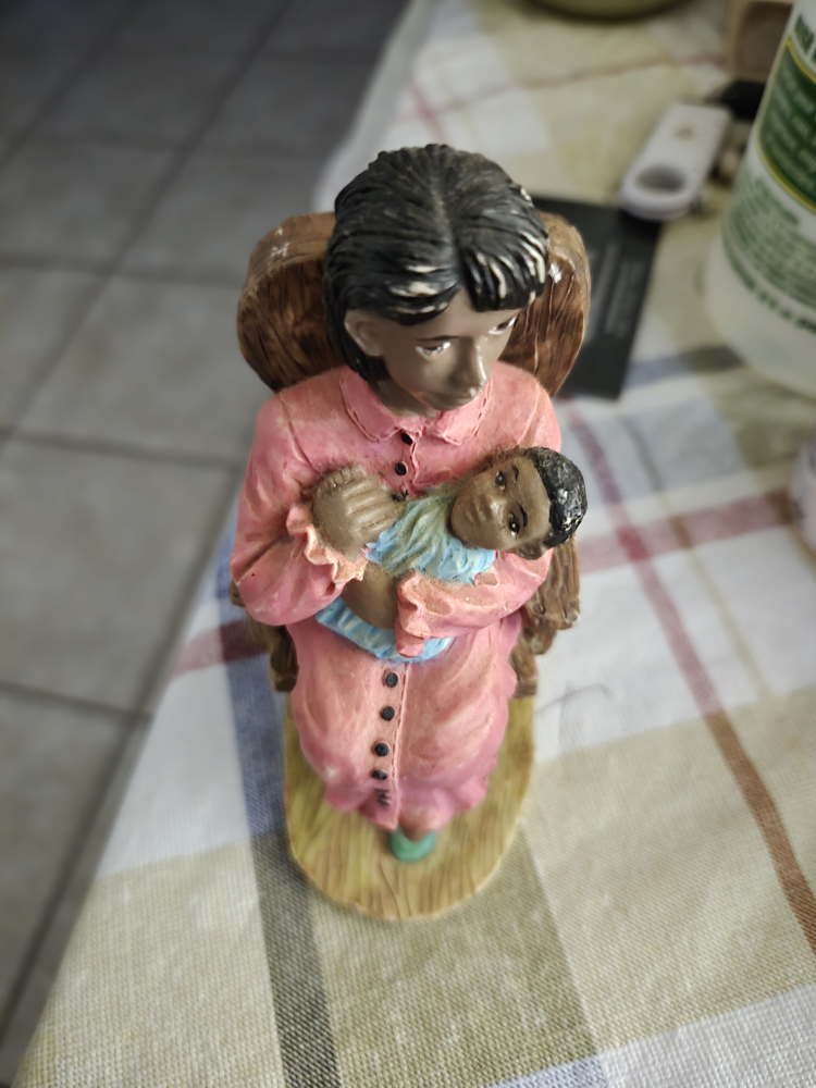 Mother and Child Figurine