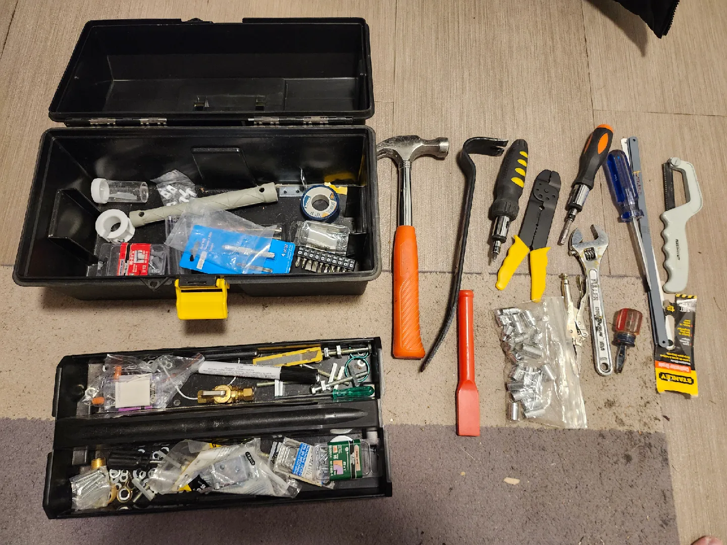 Toolbox with Various Hand Tools image indicator(3)