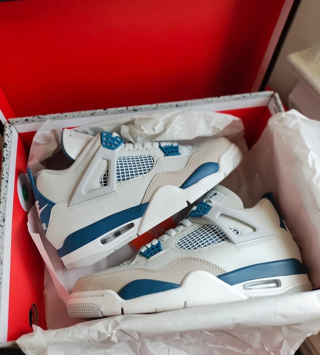 Nike Air Jordan 4 Retro Millitary blue - photo 2