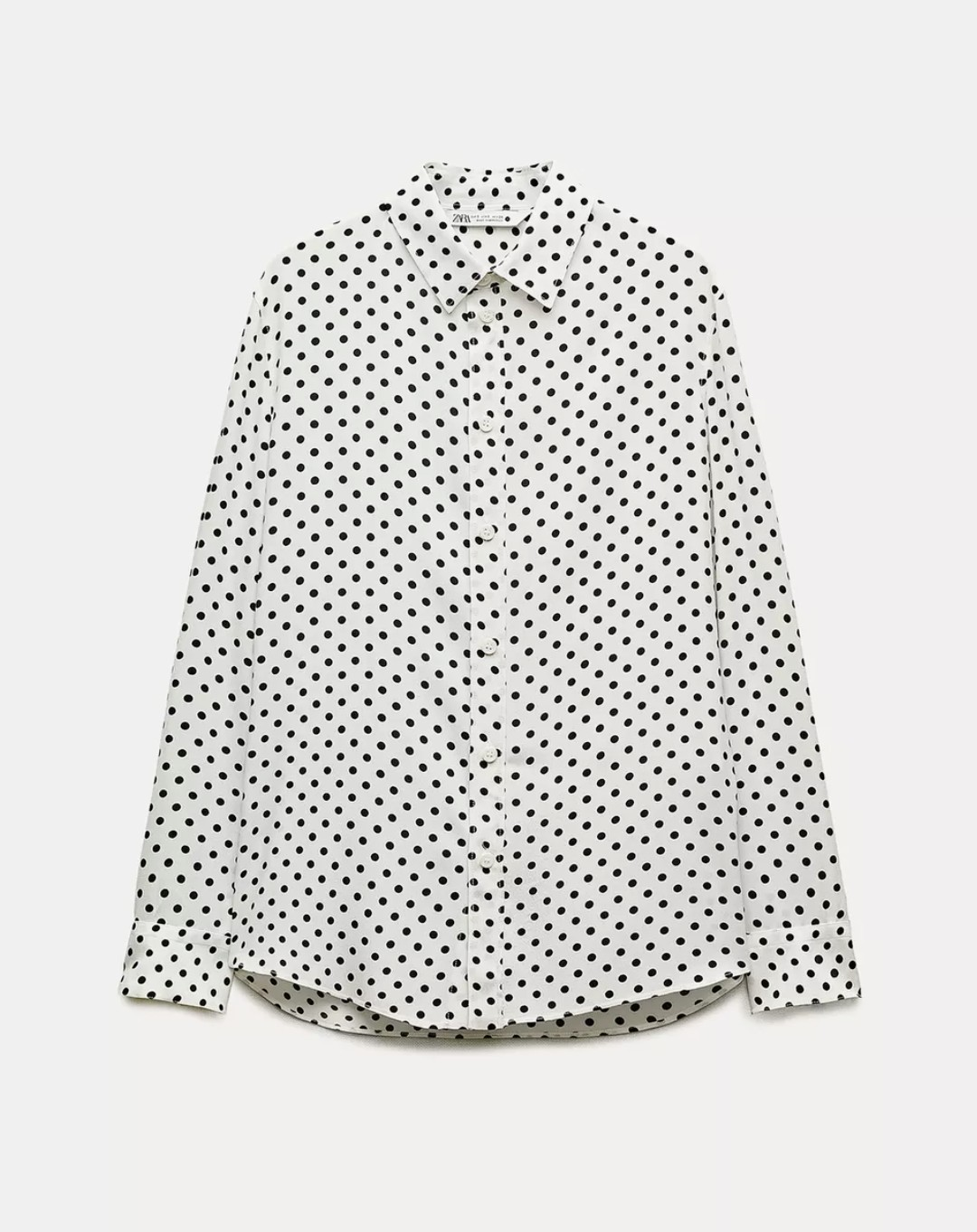 Zara ZW Collection Polka Dot Blouse