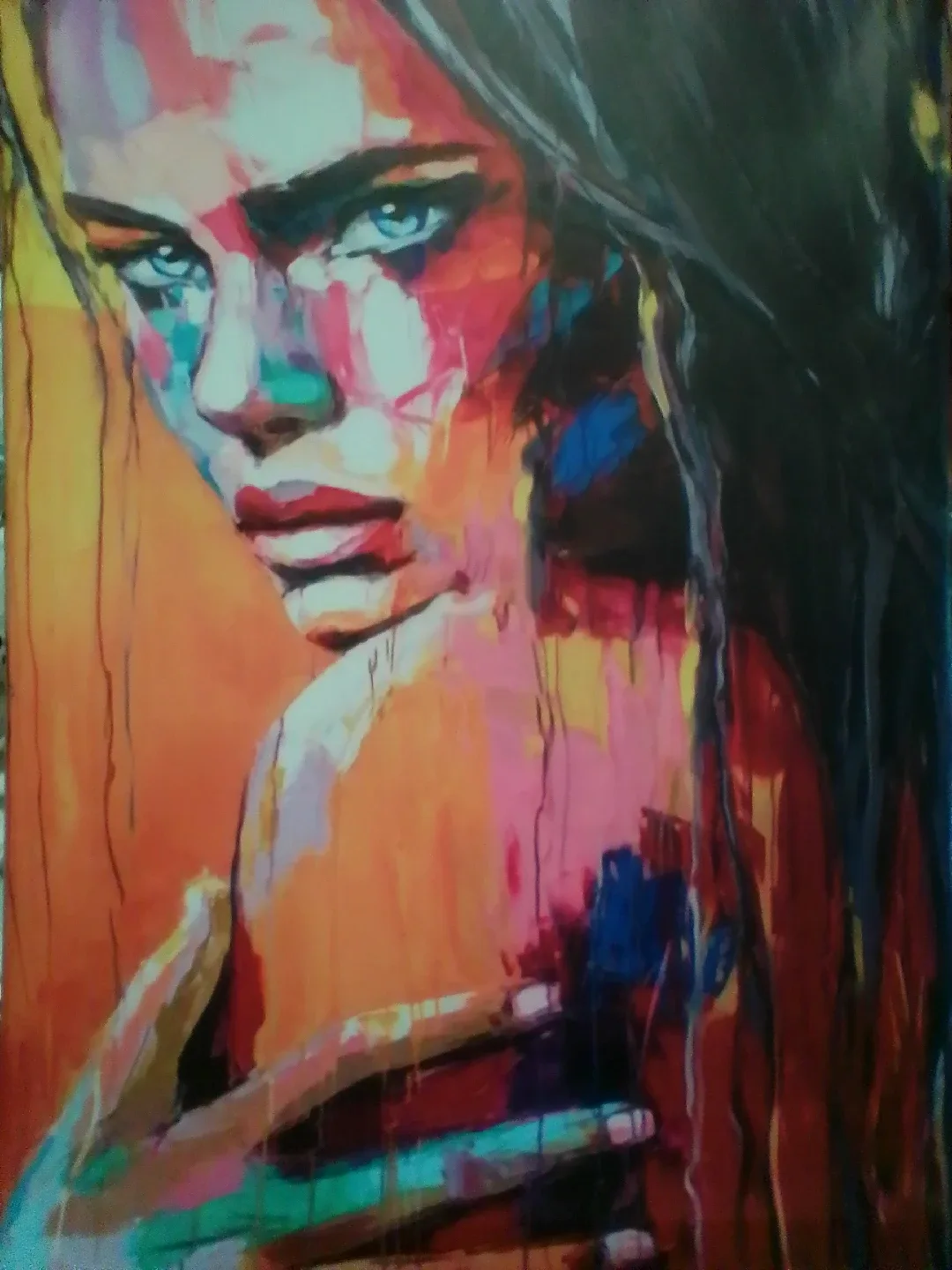 Silk Screen Of Young Women thumbnail