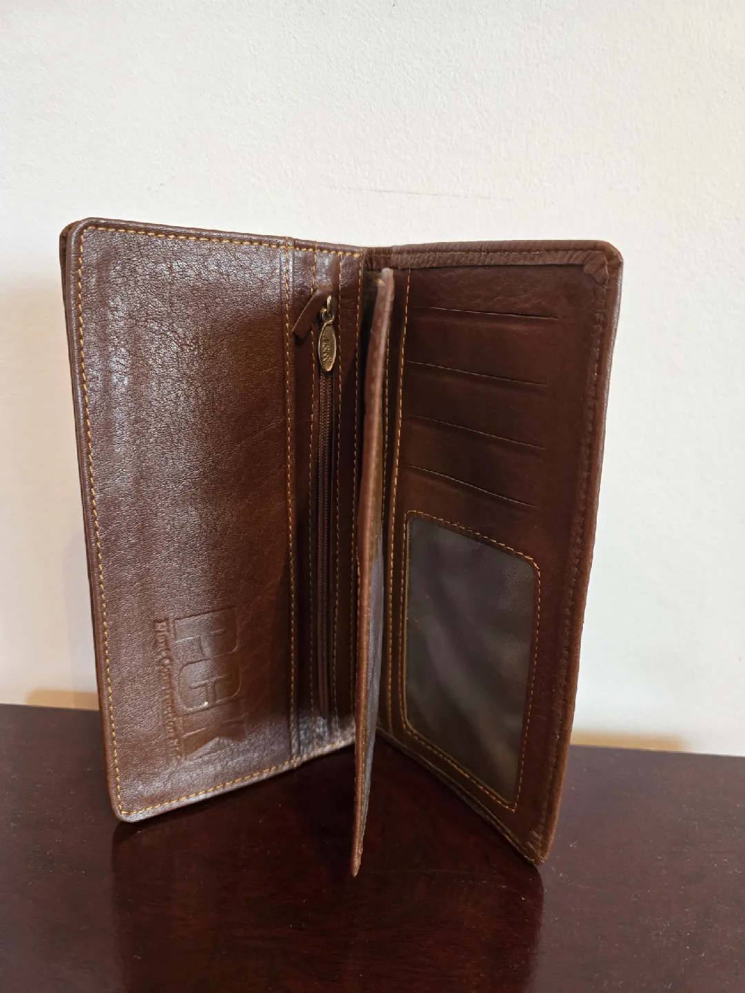 R.G.K Charm Negar Brown Leather Wallet image indicator(3)