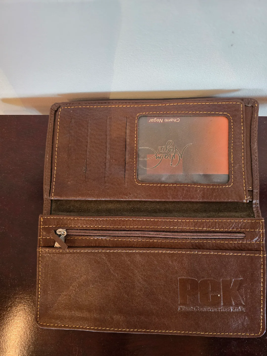R.G.K Charm Negar Brown Leather Wallet image indicator(4)