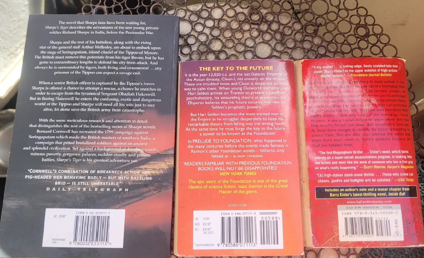 Sharpe's Tiger, Prelude to Foundation, Fault Line Novels🥕 image indicator(2)