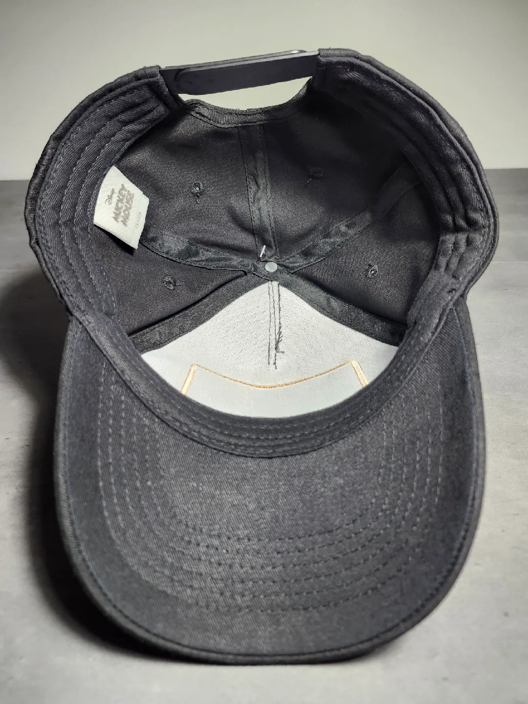 Mickey Mouse Black Baseball Cap Hat Embroidered Patch image indicator(5)