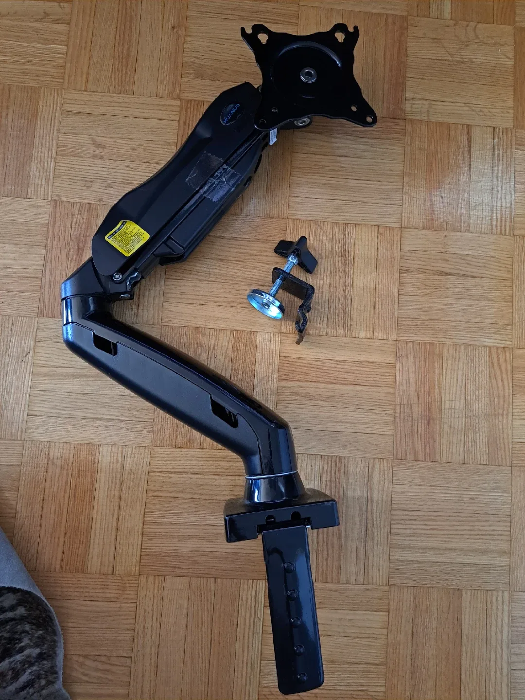 HUANUO Monitor Mount - Black image indicator(3)