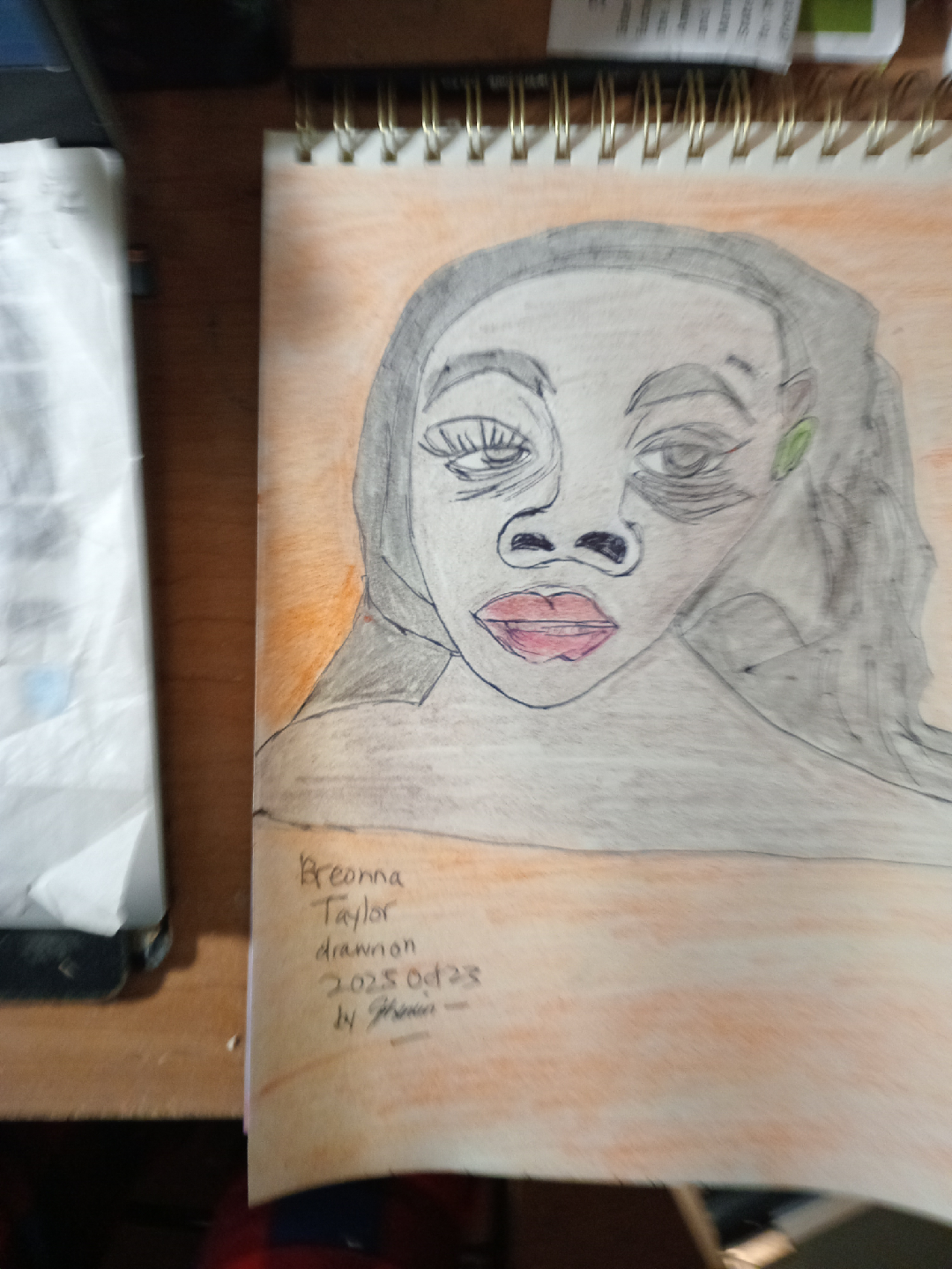 Breanna Taylor Drawing Illustration by custom artist #art - photo 3