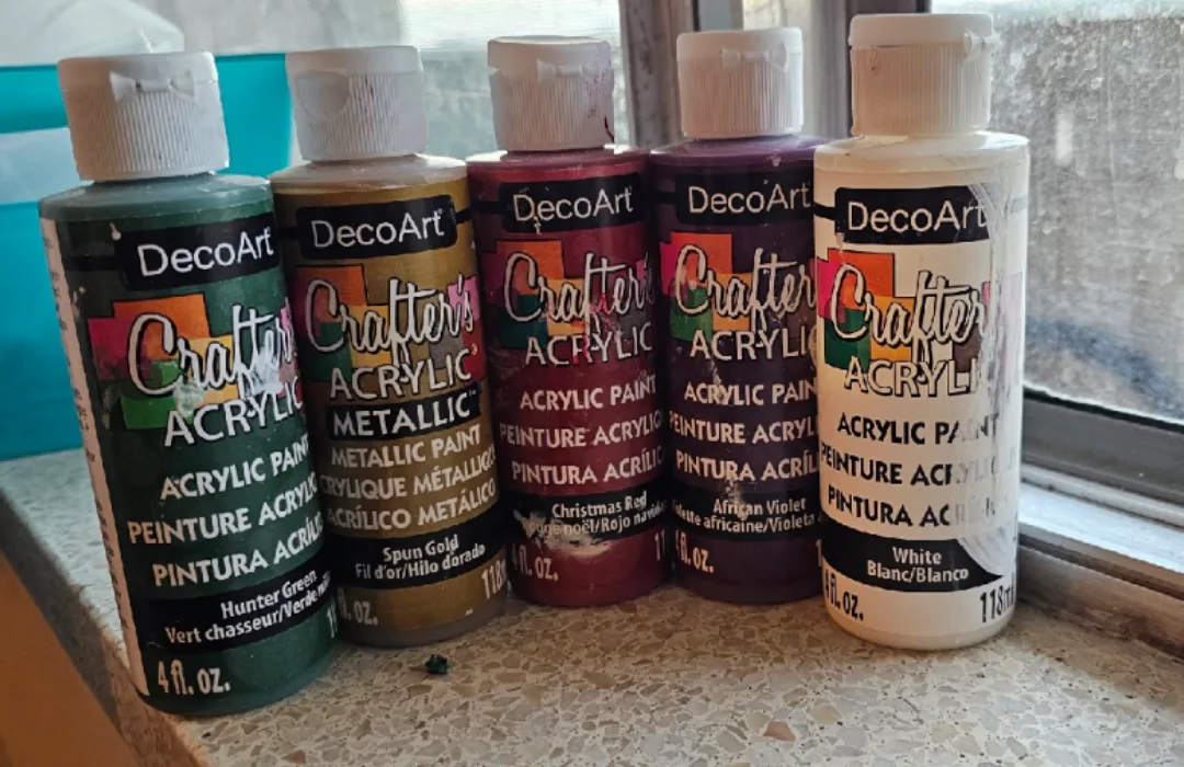 Acrylic Paint Set with Canvas, Brushes and Palette image indicator(3)