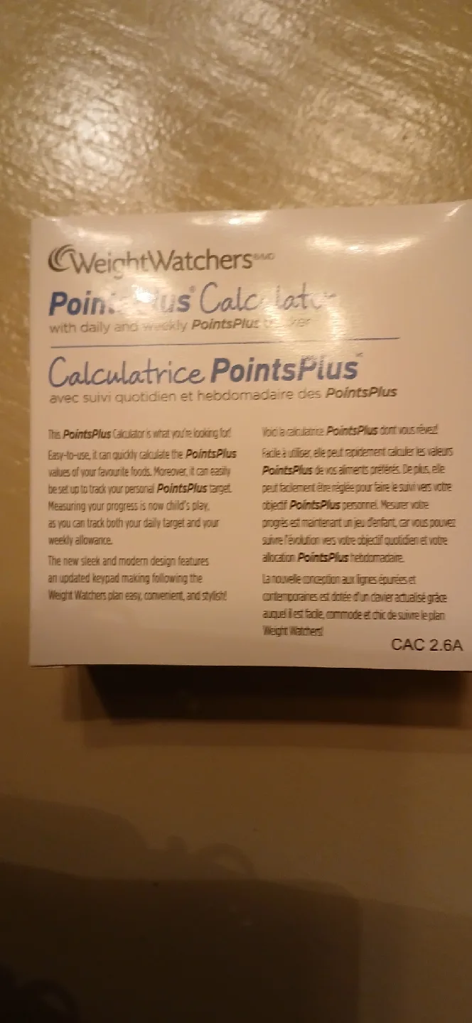 Weight Watchers Calculator image indicator(2)